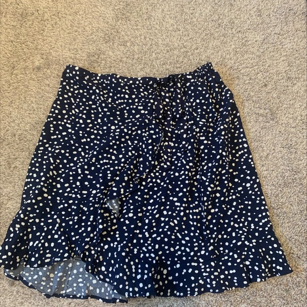 J. Crew Mercantile Polka Dot Skirt
